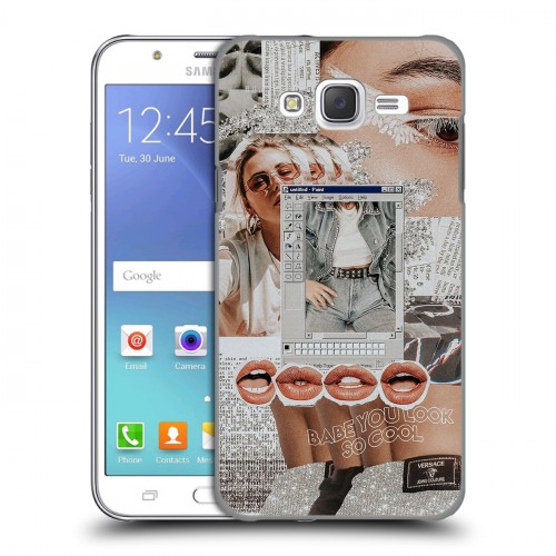Дизайнерский пластиковый чехол для Samsung Galaxy J5 Коллаж