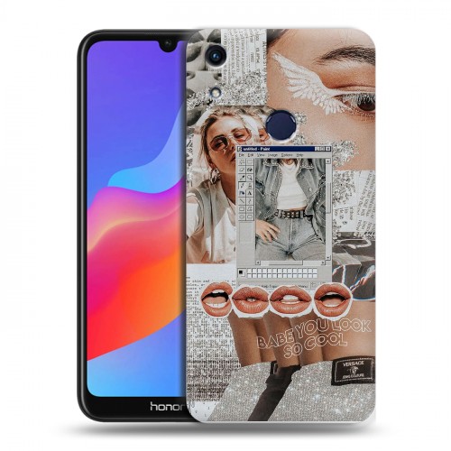 Дизайнерский пластиковый чехол для Huawei Honor 8A Коллаж