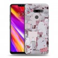 Дизайнерский пластиковый чехол для LG G8 ThinQ Коллаж