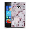 Дизайнерский пластиковый чехол для Microsoft Lumia 435 Коллаж