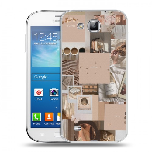 Дизайнерский пластиковый чехол для Samsung Galaxy Premier Коллаж