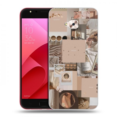 Дизайнерский пластиковый чехол для ASUS ZenFone 4 Selfie Pro Коллаж