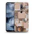 Дизайнерский пластиковый чехол для Nokia 6.1 Plus Коллаж