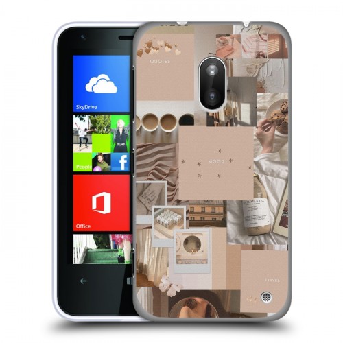 Дизайнерский пластиковый чехол для Nokia Lumia 620 Коллаж