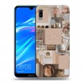 Дизайнерский пластиковый чехол для Huawei Y6 (2019) Коллаж