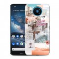 Дизайнерский силиконовый чехол для Nokia 8.3 Коллаж