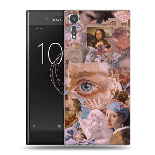 Дизайнерский пластиковый чехол для Sony Xperia XZs Коллаж