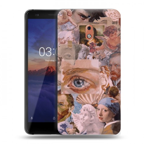 Дизайнерский силиконовый чехол для Nokia 2.1 Коллаж