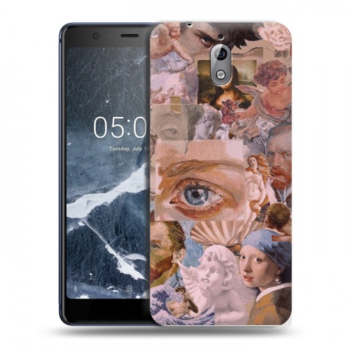 Дизайнерский силиконовый чехол для Nokia 3.1 Коллаж