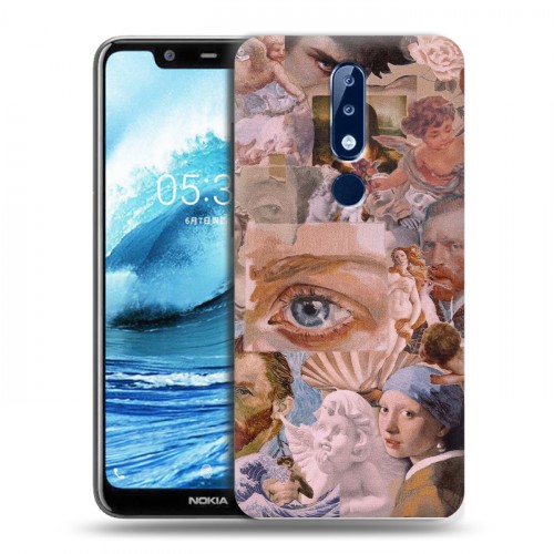 Дизайнерский силиконовый чехол для Nokia 5.1 Plus Коллаж