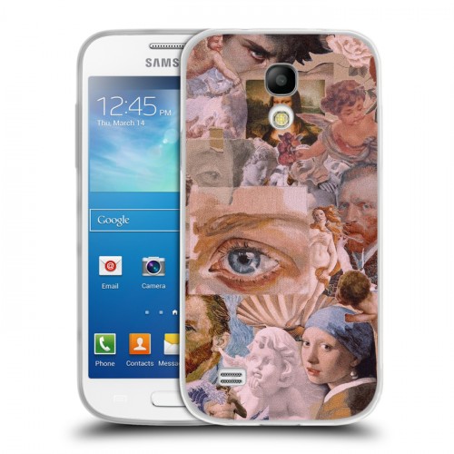 Дизайнерский пластиковый чехол для Samsung Galaxy S4 Mini  Коллаж