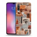 Дизайнерский силиконовый с усиленными углами чехол для Xiaomi Mi9 Коллаж