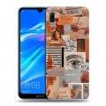 Дизайнерский пластиковый чехол для Huawei Y6 (2019) Коллаж