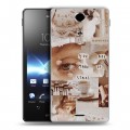 Дизайнерский пластиковый чехол для Sony Xperia TX Коллаж