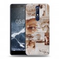 Дизайнерский пластиковый чехол для Nokia 5.1 Коллаж