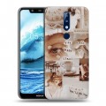 Дизайнерский пластиковый чехол для Nokia 5.1 Plus Коллаж