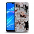 Дизайнерский пластиковый чехол для Huawei Y6 (2019) Коллаж