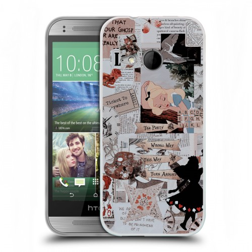 Дизайнерский пластиковый чехол для HTC One mini 2 Коллаж