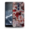 Дизайнерский пластиковый чехол для Nokia 5.1 Коллаж