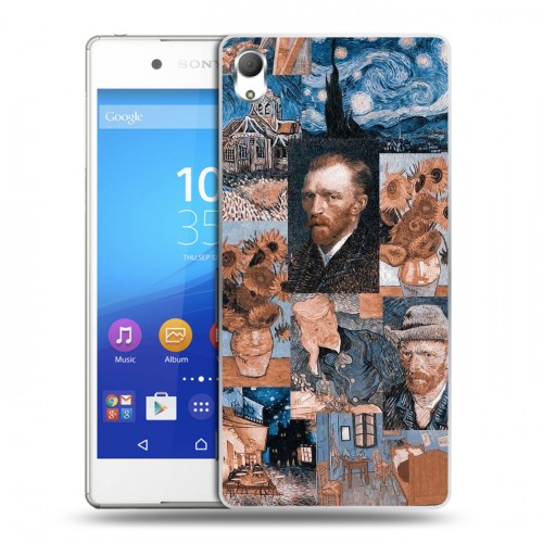 Дизайнерский пластиковый чехол для Sony Xperia Z3+ Коллаж