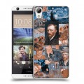 Дизайнерский силиконовый чехол для HTC Desire 626 Коллаж