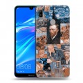 Дизайнерский пластиковый чехол для Huawei Y6 (2019) Коллаж