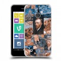 Дизайнерский пластиковый чехол для Nokia Lumia 530 Коллаж