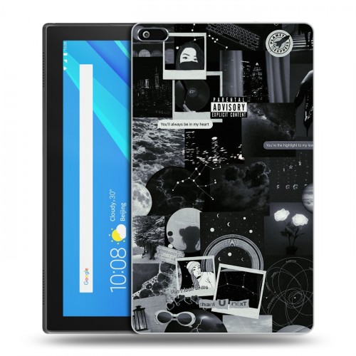 Дизайнерский силиконовый чехол для Lenovo Tab 4 8 Коллаж