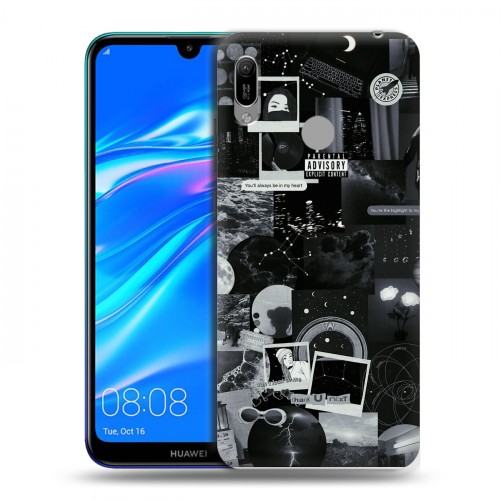 Дизайнерский пластиковый чехол для Huawei Y6 (2019) Коллаж