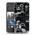 Дизайнерский пластиковый чехол для HTC Desire 300 Коллаж