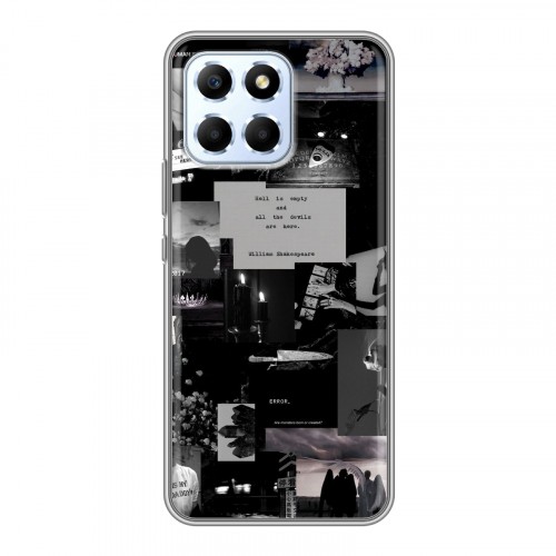 Дизайнерский силиконовый чехол для Huawei Honor X6 Коллаж