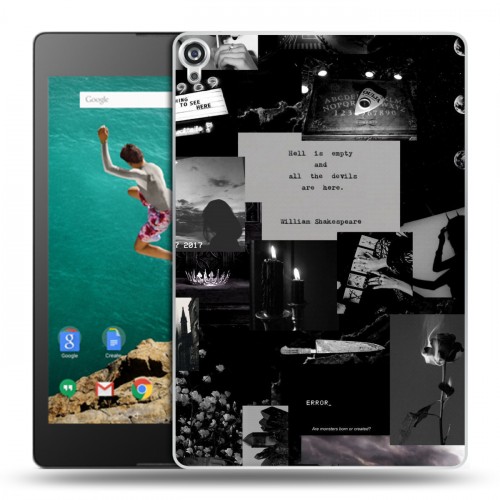 Дизайнерский пластиковый чехол для Google Nexus 9 Коллаж