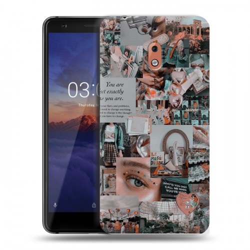 Дизайнерский силиконовый чехол для Nokia 2.1 Коллаж