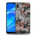 Дизайнерский пластиковый чехол для Huawei Y6 (2019) Коллаж