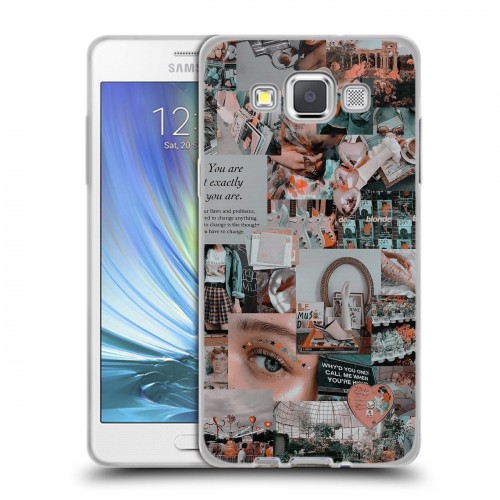 Дизайнерский пластиковый чехол для Samsung Galaxy A5 Коллаж