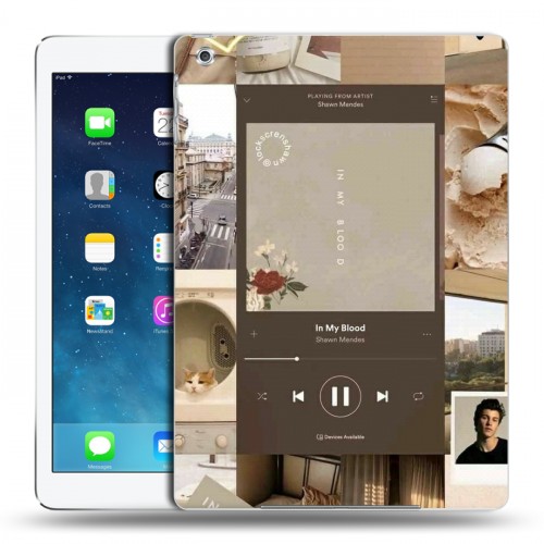 Дизайнерский силиконовый чехол для Ipad (2017) Коллаж