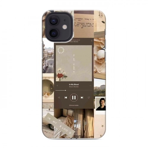 Дизайнерский силиконовый чехол для Iphone 12 Коллаж