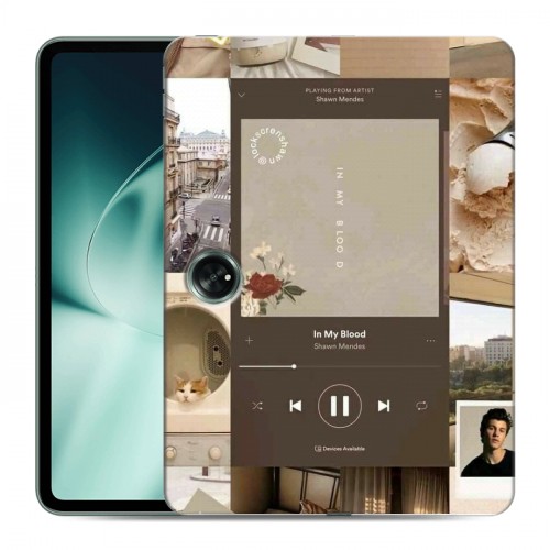 Дизайнерский силиконовый чехол для OnePlus Pad Коллаж
