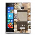 Дизайнерский пластиковый чехол для Microsoft Lumia 435 Коллаж