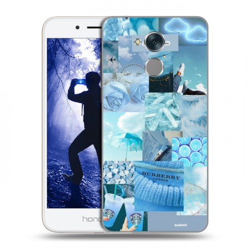 Дизайнерский пластиковый чехол для Huawei Honor 6A Коллаж