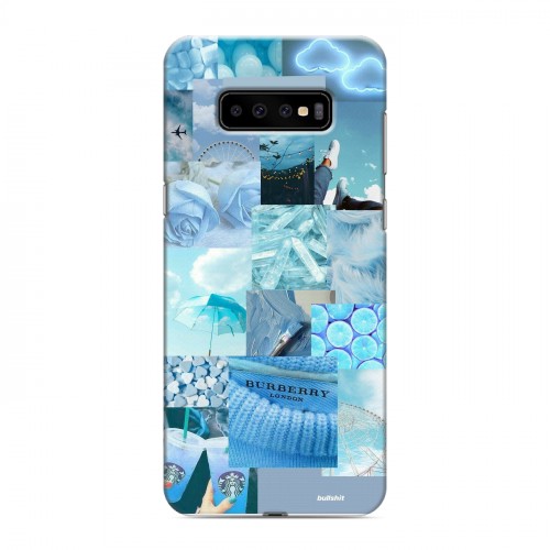 Дизайнерский пластиковый чехол для Samsung Galaxy S10 Plus Коллаж