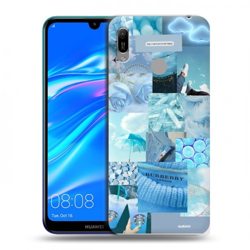 Дизайнерский пластиковый чехол для Huawei Y6 (2019) Коллаж