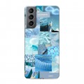 Дизайнерский пластиковый чехол для Samsung Galaxy S21 Коллаж