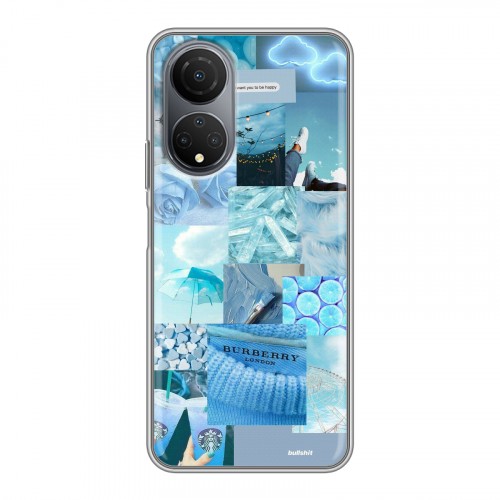 Дизайнерский силиконовый чехол для Huawei Honor X7 Коллаж