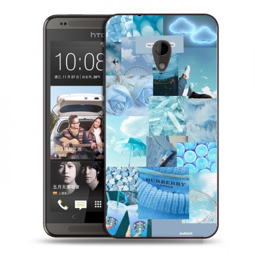 Дизайнерский пластиковый чехол для HTC Desire 700 Коллаж