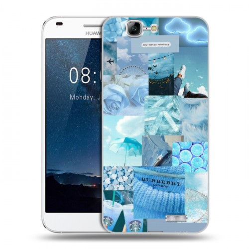 Дизайнерский пластиковый чехол для Huawei Ascend G7 Коллаж