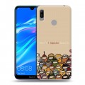 Дизайнерский пластиковый чехол для Huawei Y6 (2019) Among Us