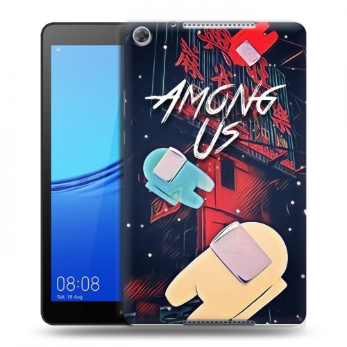 Дизайнерский силиконовый чехол для Huawei MediaPad M5 lite 8 Among Us