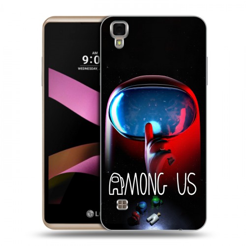 Дизайнерский пластиковый чехол для LG X Style Among Us