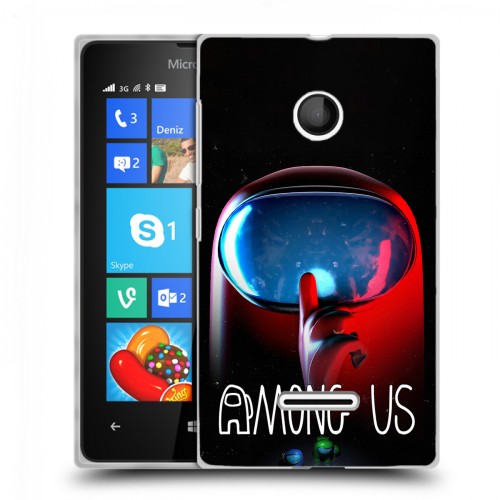 Дизайнерский пластиковый чехол для Microsoft Lumia 435 Among Us